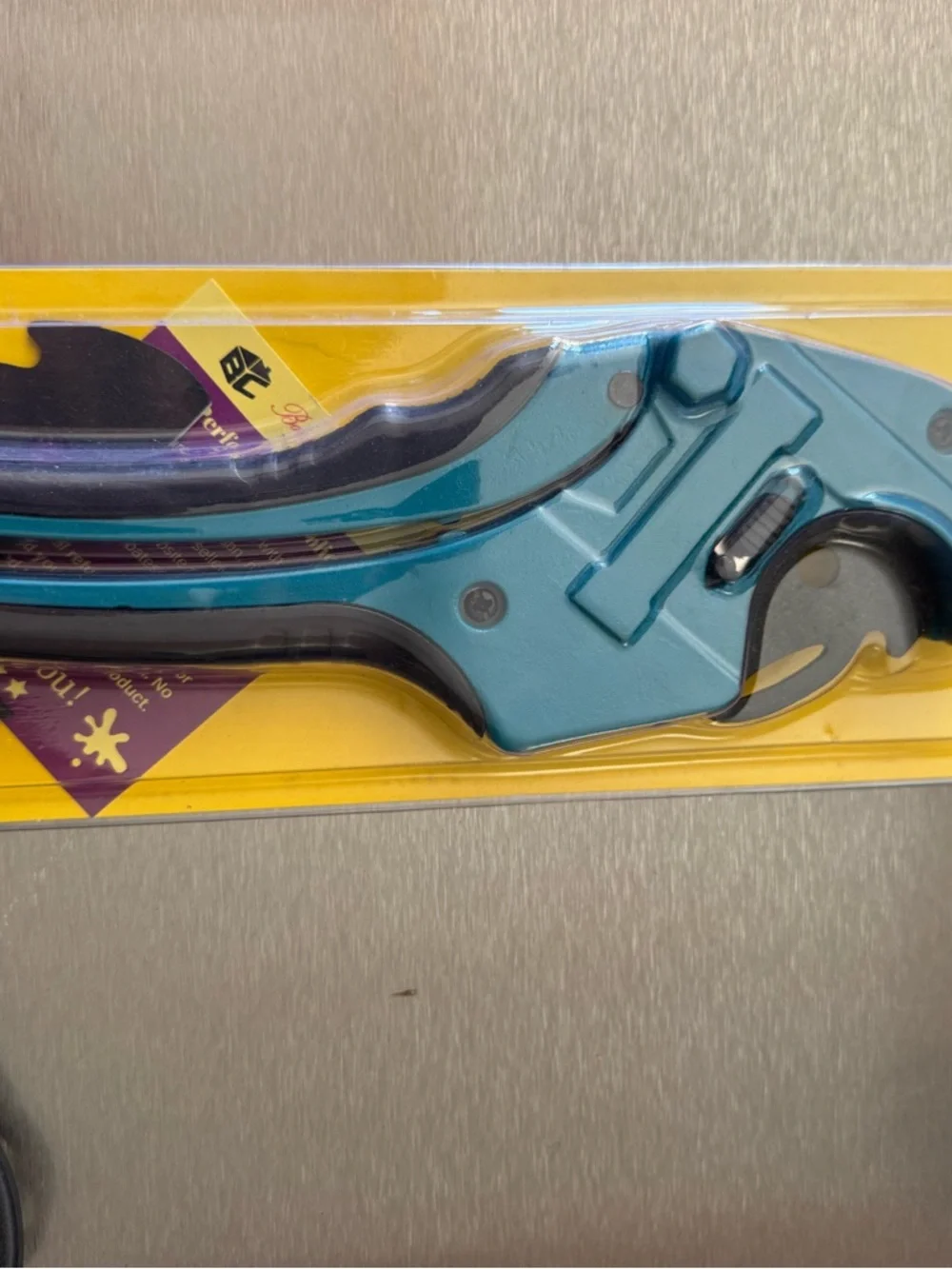 Blue Handheld Cable/Tube Cutter - Picture 2 of 3